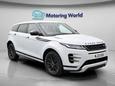 Begagnad Land Rover Range Rover evoque R-Dynamic 161 HK (118 kW) 2021 Vit SUV