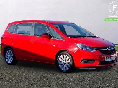 Used Vauxhall Zafira Design Edition 140 HP (102 kW) 2017 Red MPV