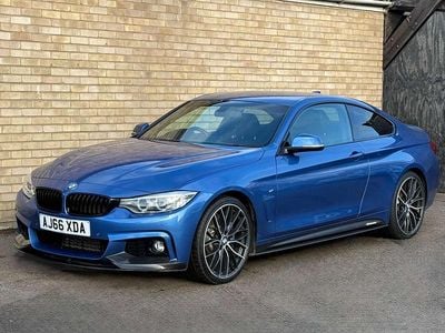 Blue Used 2017 BMW 430 M Sport Coupe | £17,495 (Fair price)