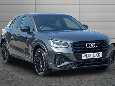 Used Audi Q2 Black Edition 148 HP (108 kW) 2021 Daytona grey SUV