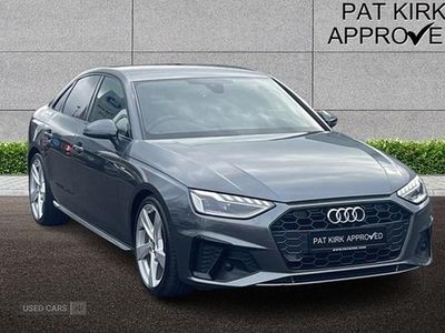 Used Audi A4 S-Line 163 HP (119 kW) 2021 Grey Sedan
