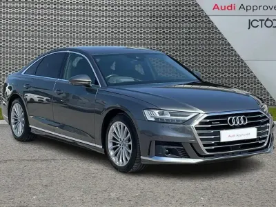 Begagnad Audi A8 S-Line 281 HK (206 kW) 2019 Grå Sedan