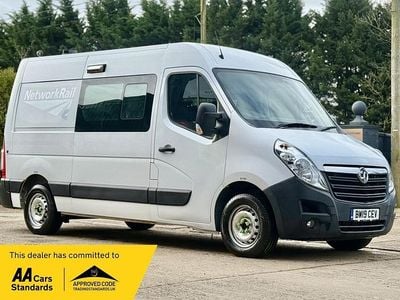 Used Vauxhall Movano 130 HP (95 kW) 2019 White MPV