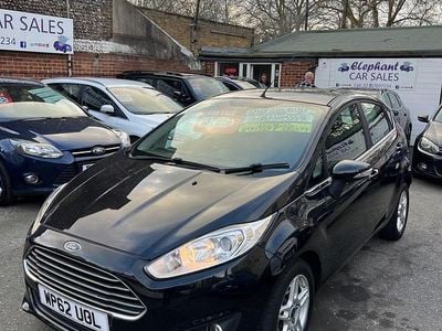 Used Ford Fiesta Zetec 2013 Black Hatchback