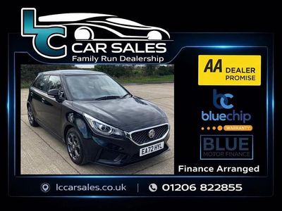 Used MG MG3 Excite 106 HP (77 kW) 2022 Black Hatchback