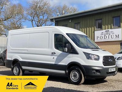 Used Ford Transit 130 HP (95 kW) 2017 White Van