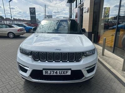 White Used 2024 Jeep Grand Cherokee Summit SUV | £56,995 (Fair price)