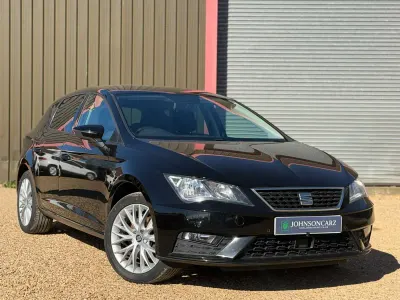 Used Seat Leon SE Dynamic 115 HP (84 kW) 2018 Black Hatchback