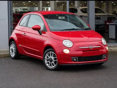 Usado Fiat 500 Sport 69 HP (50 kW) 2009 Vermelho Cabrios