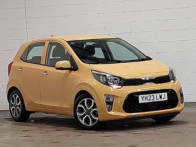 Used Kia Picanto 2023 Yellow Hatchback