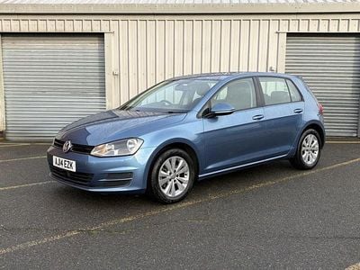 Blue Used 2014 VW Golf VII SE Hatchback | £7,100 (Good price)