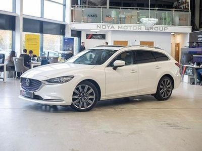 White Used 2019 Mazda 6 Inclusive Estate | £11,599 (Fair price)