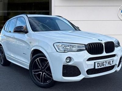 White Used 2017 BMW X3 M Sport SUV | £17,694 (Fair price)