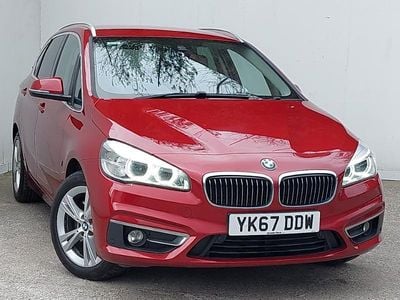 Used BMW 225 Luxury Line 224 HP (164 kW) 2018 Red Hatchback