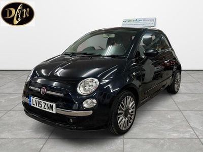 Used Fiat 500 Lounge 69 HP (50 kW) 2015 Black Hatchback