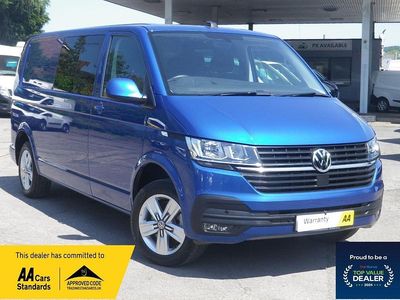 Blue Used 2024 VW Transporter Highline Van | £37,995 (Expensive)