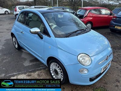 Blue Used 2011 Fiat 500 Lounge Hatchback | £1,995 (Fair price)