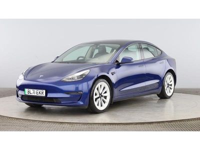 Used Tesla Model 3 Long Range AWD 254 kW (346 HP) 2022 Blue Sedan