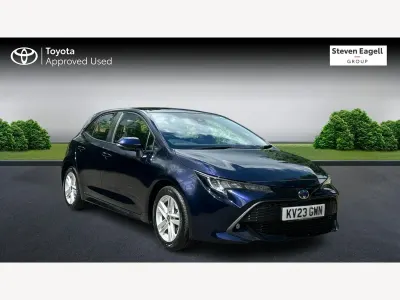 Used Toyota Corolla 2023 Blue Hatchback