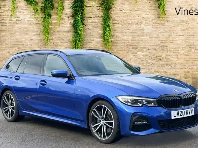 Used BMW 320 M Sport 187 HP (137 kW) 2020 Blue Estate