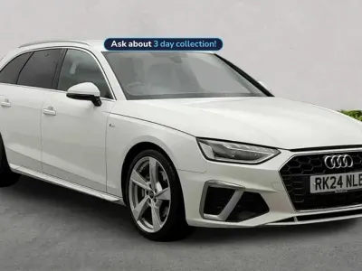 Begagnad Audi A4 S-Line 200 HK (147 kW) 2024 Vit Kombi