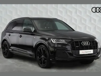 Used Audi Q7 Black Edition 286 HP (210 kW) 2021 Black SUV