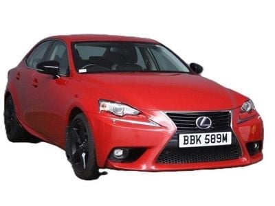 Used Lexus IS300h Sport Line 223 HP (164 kW) 2017 Red Sedan