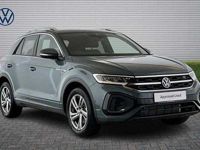 Used VW T-Roc R-line 150 HP (110 kW) 2025 Petrol blue SUV