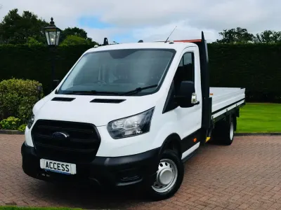 Used Ford Transit 130 HP (95 kW) 2023 White Cabriolet