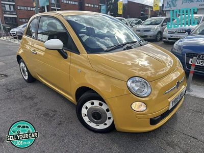Yellow Used 2015 Fiat 500 S Hatchback | £4,682 (Good price)