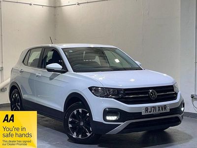 White Used 2022 VW T-Cross S SUV | £15,999 (Fair price)