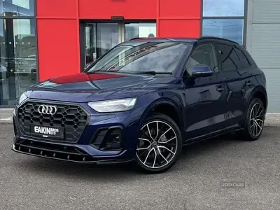 Used Audi Q5 S-Line 204 HP (150 kW) 2021 Blue SUV