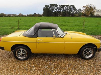 Yellow Used 1978 MG B Cabriolet | £7,750