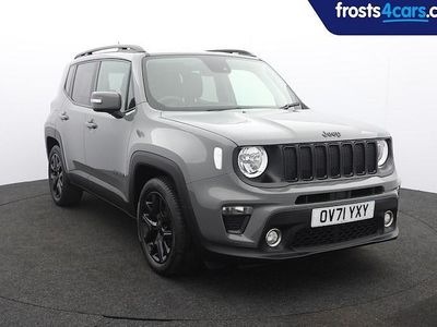 Begagnad Jeep Renegade Night Eagle 120 HK (88 kW) 2021 Grå SUV