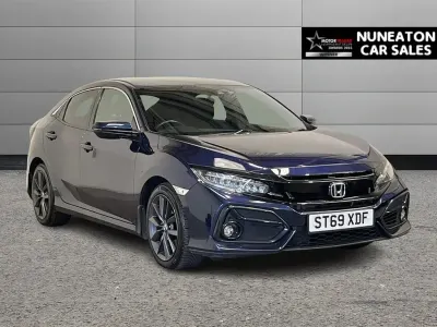 Used Honda Civic SR 120 HP (88 kW) 2020 Blue Hatchback