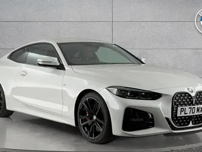 Used BMW 420 M Sport 181 HP (133 kW) 2021 White Coupe