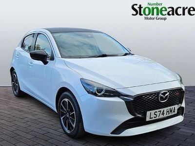 White Used 2024 Mazda 2 Homura-Aka Hatchback | £17,000 (Fair price)