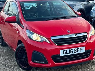 Red Used 2016 Peugeot 108 Active Hatchback | £3,750 (Good price)