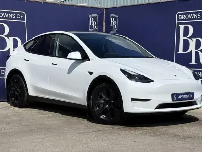 Used Tesla Model Y Long Range AWD 282 kW (384 HP) 2023 White SUV