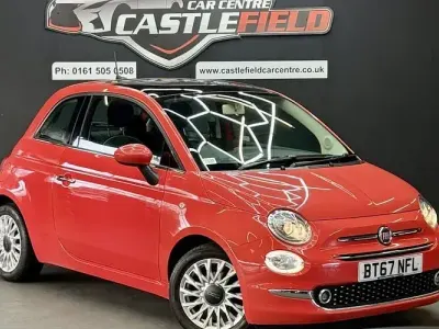Used Fiat 500 Lounge 69 HP (50 kW) 2017 Pink Hatchback