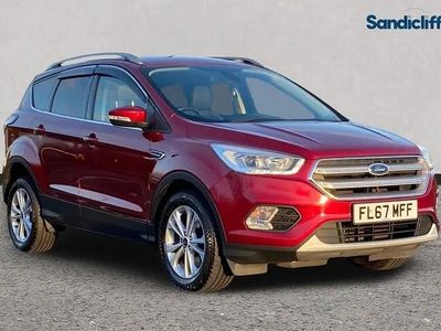 Red Used 2017 Ford Kuga Titanium SUV | £10,896 (Fair price)