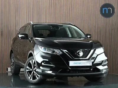 Used Nissan Qashqai N-Connecta 160 HP (117 kW) 2021 Black SUV