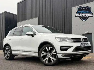 Used VW Touareg R-line 262 HP (192 kW) 2015 White SUV