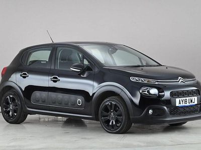 Used Citroën C3 Feel 82 HP (60 kW) 2018 Black Hatchback