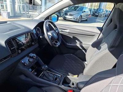 Used Skoda Karoq SportLine 150 HP (110 kW) 2022 Graphite grey metallic SUV