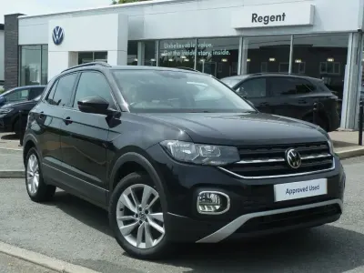 Used VW T-Cross Active 110 HP (80 kW) 2022 Black SUV