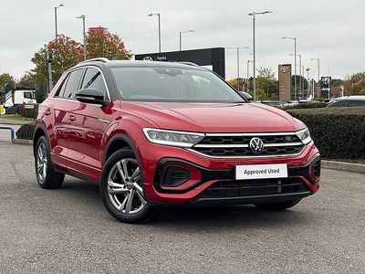 Red Used 2023 VW T-Roc R-line SUV | £25,961 (A bit pricey)