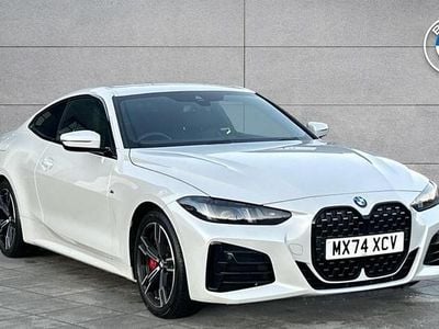 White Used 2024 BMW 420 M Sport Coupe | £36,990 (Fair price)