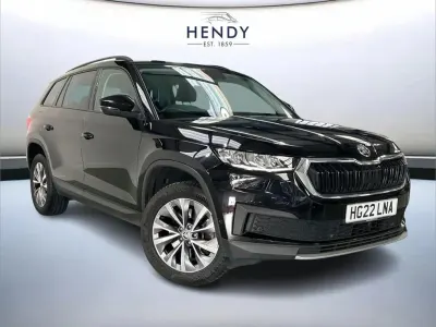Second-hand Skoda Kodiaq SE Drive 147 CP (108 kW) 2022 Negru SUV