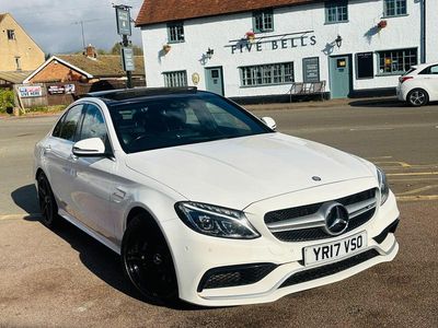 Used Mercedes C63 AMG Premium 2017 White Sedan